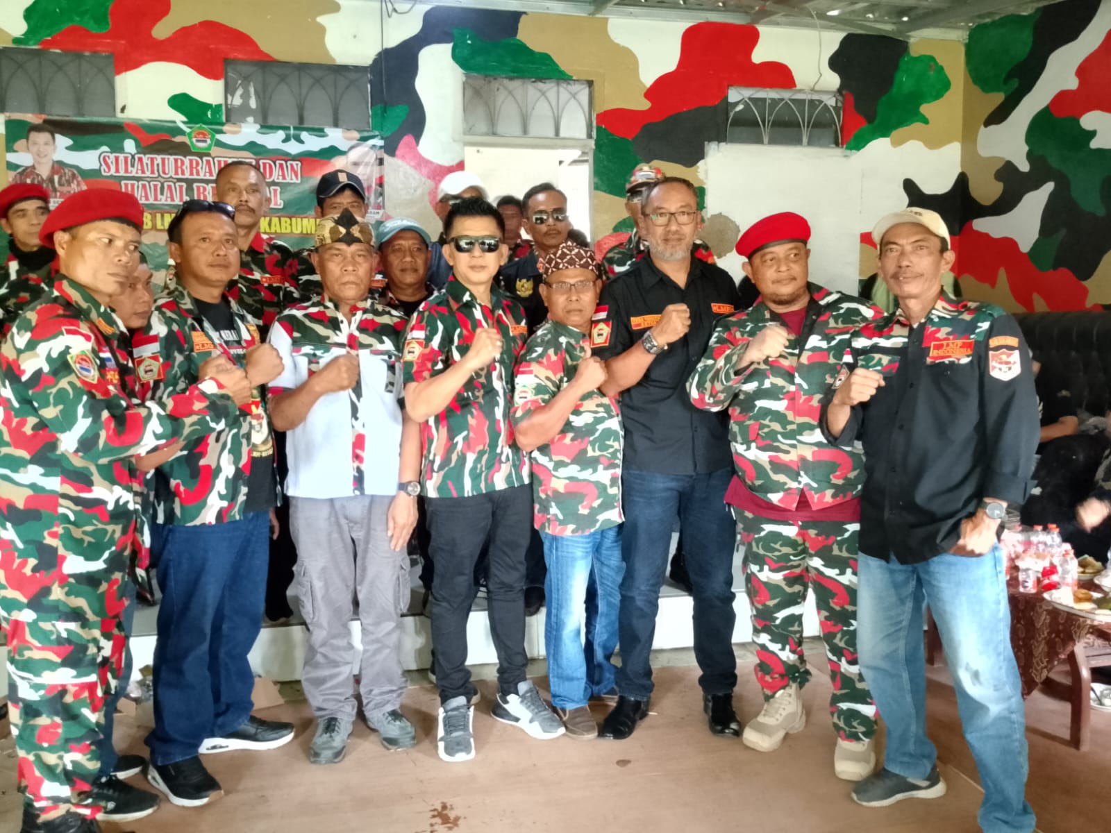 MAR Girijaya Meriahkan Acara Halal Bihalal LMPI Marcab Kabupaten Sukabumi